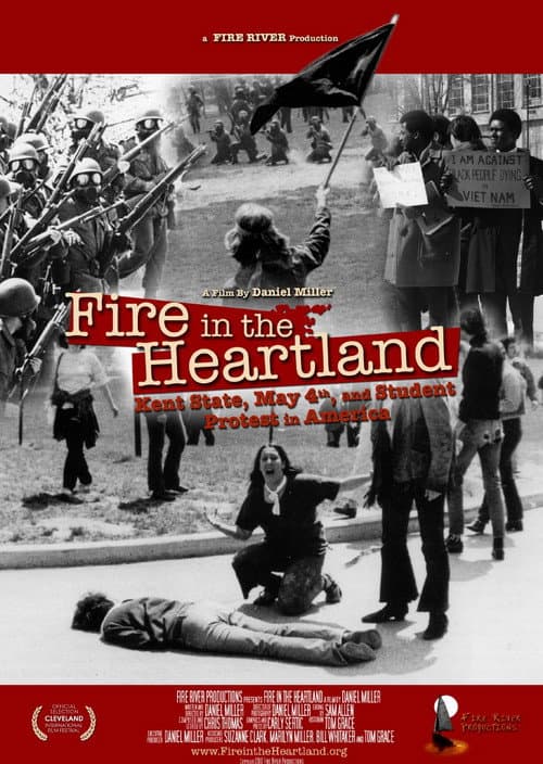 Poster for Fire in the Heartland: Kent State, May 4, and Student Protest in America
