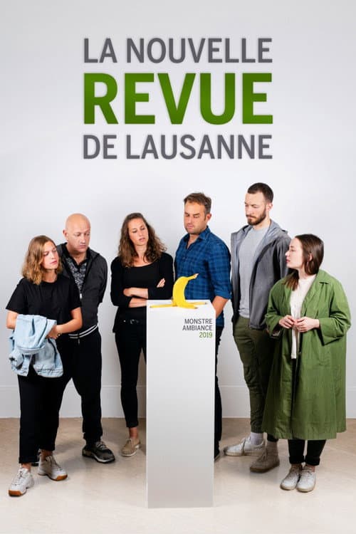 Poster for La Nouvelle Revue de Lausanne 2019 - Monstre ambiance