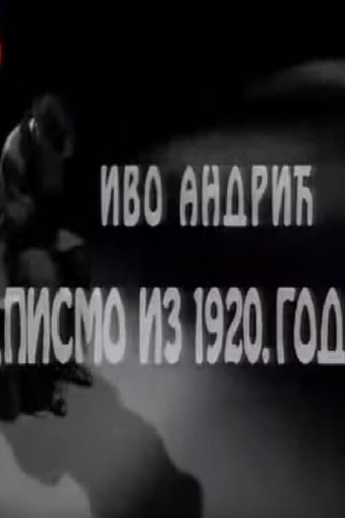 Poster for A Letter from 1920