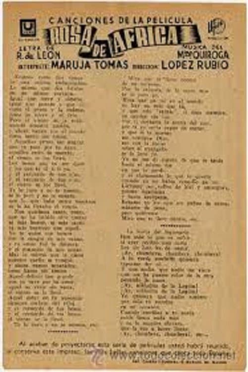 Poster for Rosa de África