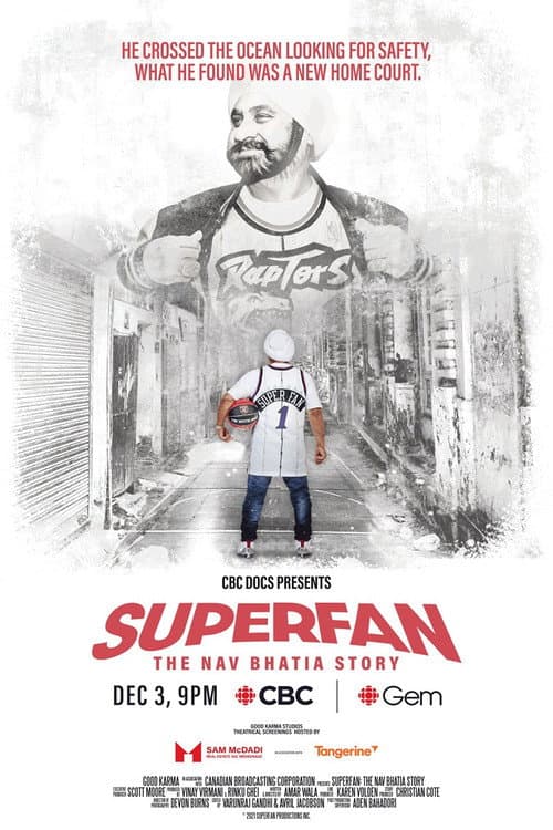 Poster for Superfan: The Nav Bhatia Story