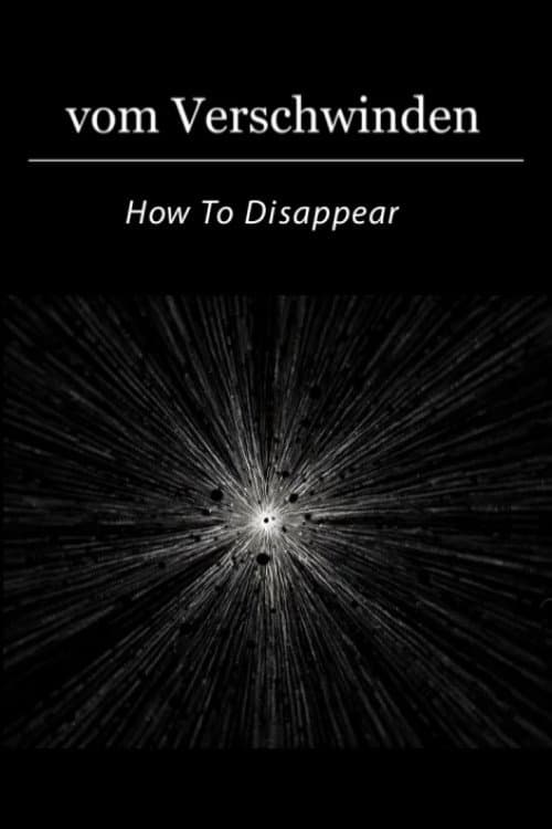 Poster for How To Disappear