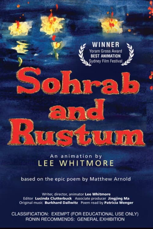 Poster for Sohrab and Rustum