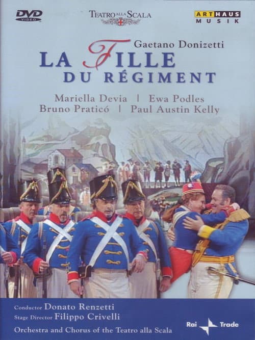 Poster for La Fille du Régiment