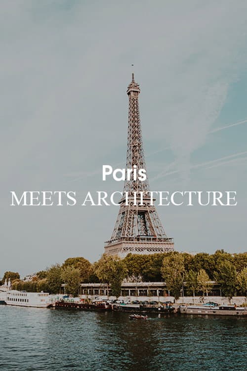 Poster for Paris Meets Architecture