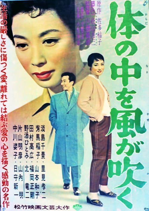 Poster for Karada no naka o kaze ga fuku