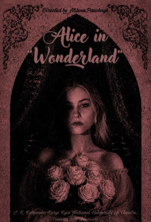 Poster for Alice in "Wonderland"