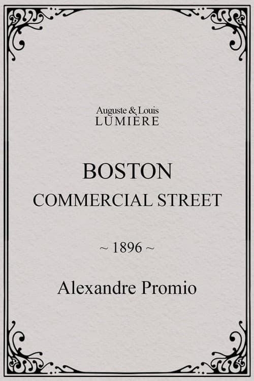 Poster for Boston, Commercial Street