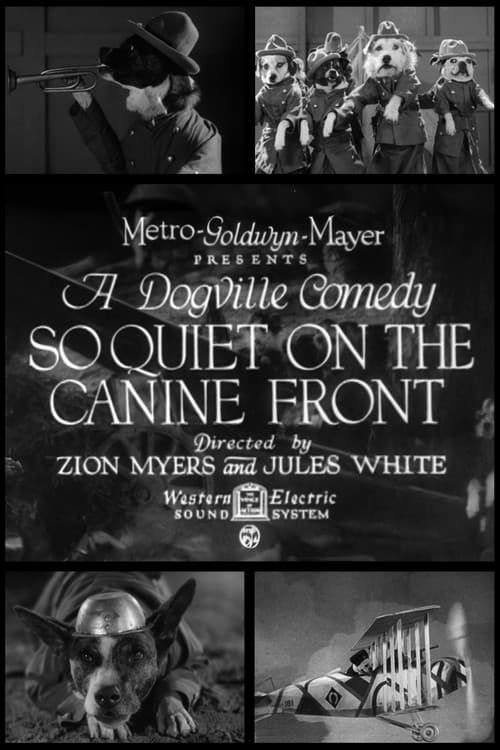 Poster for So Quiet on the Canine Front