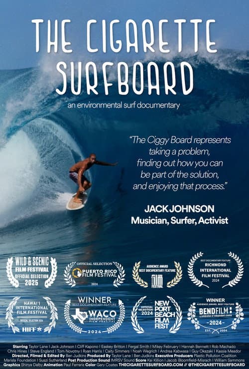 Poster for The Cigarette Surfboard