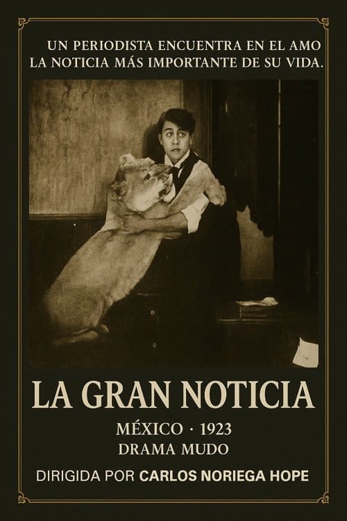 Poster for La gran noticia