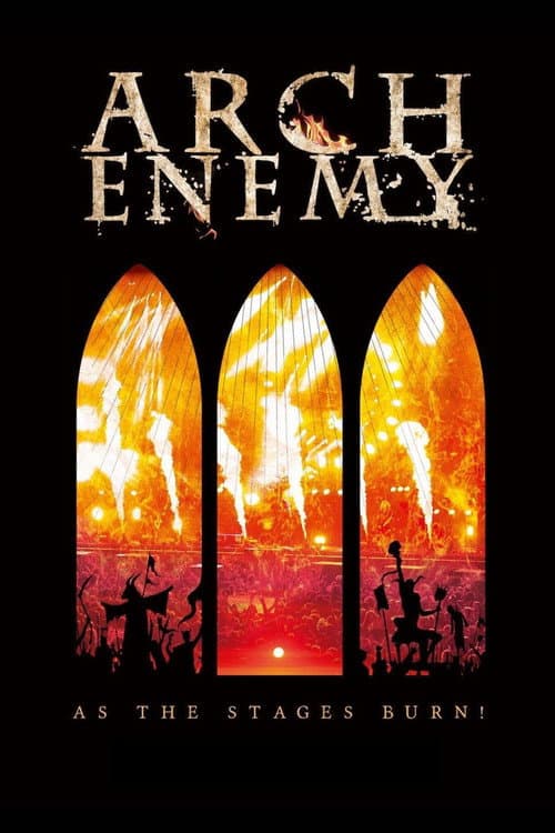 Poster for Arch Enemy - As The Stages Burn!