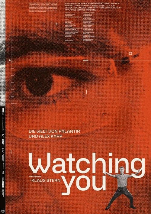 Poster for Watching You: The World of Palantir and Alex Karp
