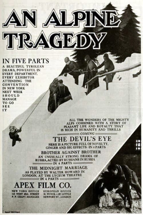 Poster for An Alpine Tragedy