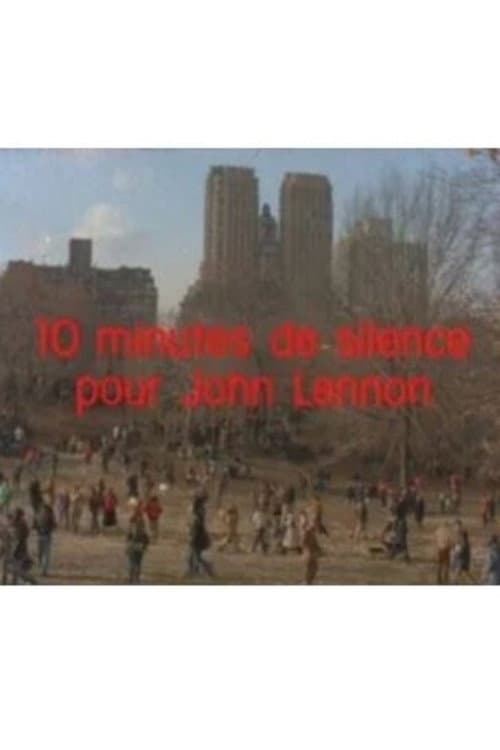 Poster for Ten Minutes of Silence for John Lennon