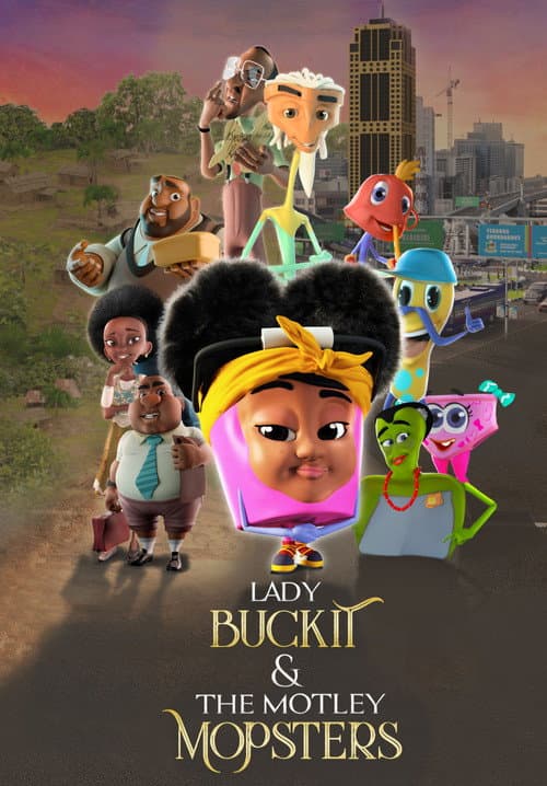 Poster for Lady Buckit & the Motley Mopsters