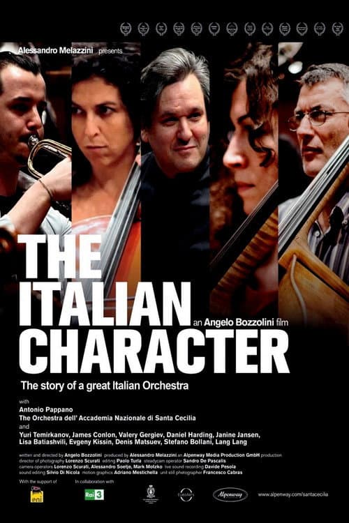 Poster for The Italian Character: The Story of a Great Italian Orchestra