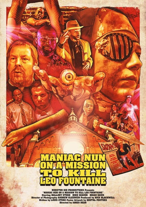 Poster for Maniac Nun On A Mission To Kill Leo Fountaine