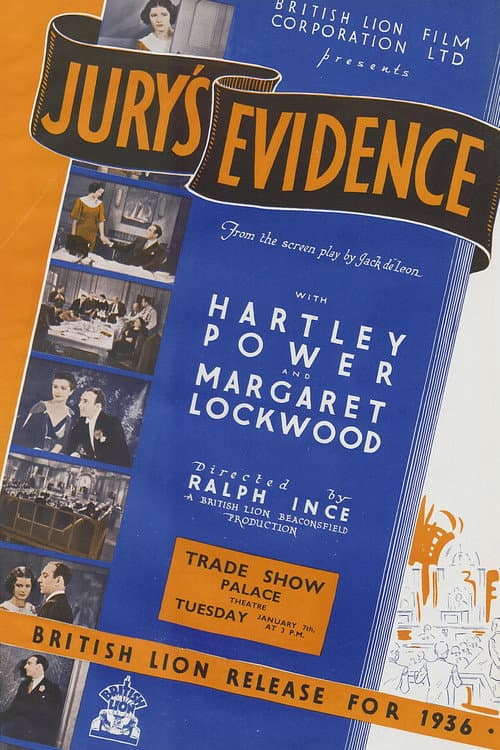 Poster for Jury's Evidence