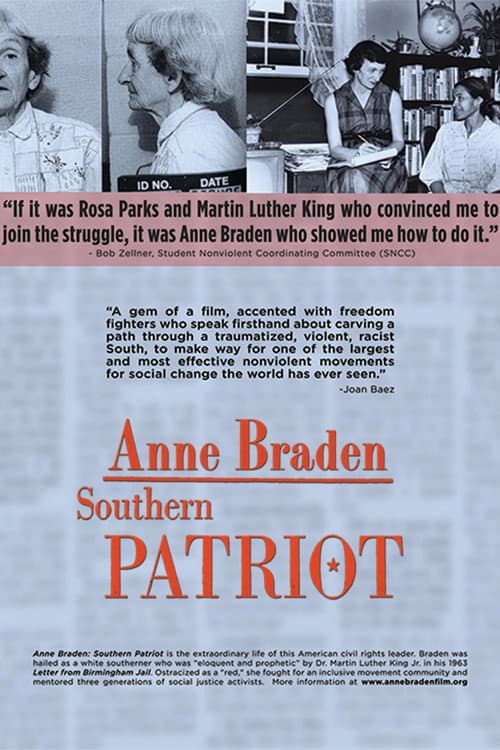 Poster for Anne Braden: Southern Patriot