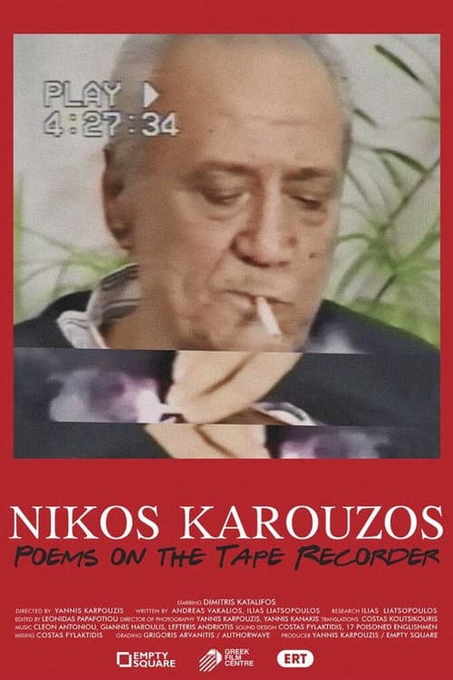 Poster for Nikos Karouzos – Poems on a Tape Recorder