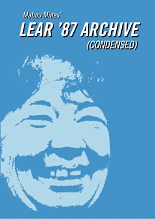 Poster for Mabou Mines' Lear '87 Archive (Condensed)