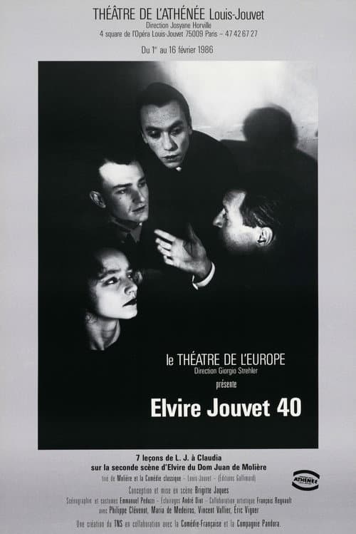 Poster for Elvire Jouvet 40