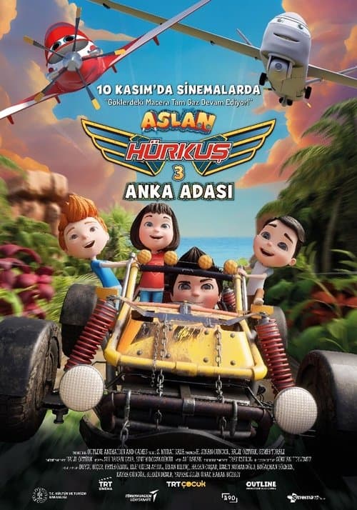 Poster for Aslan Hürkuş 3: Anka Adası
