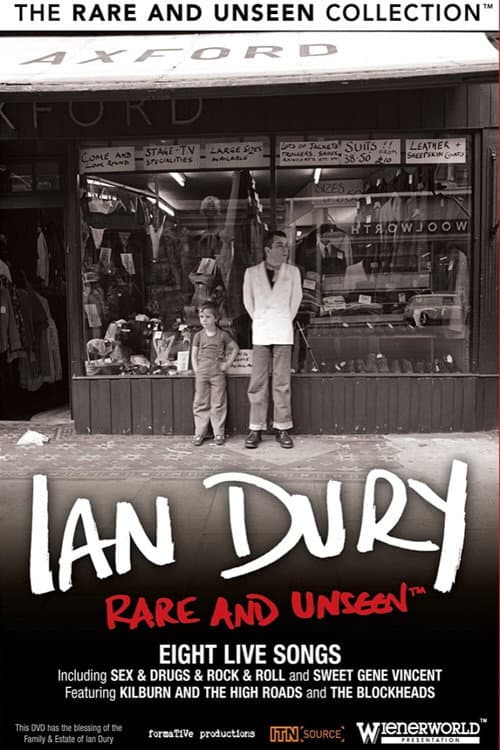 Poster for Ian Dury: Rare and Unseen