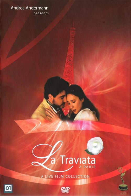 Poster for La traviata in Paris