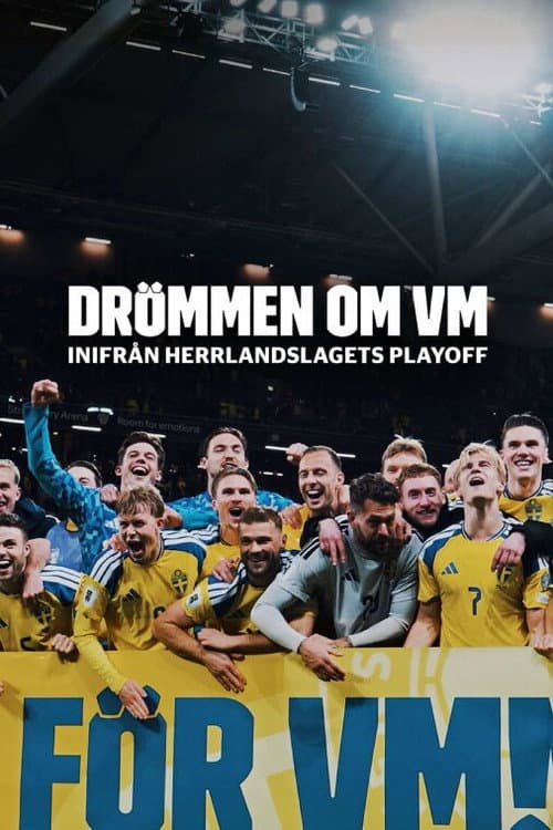 Poster for Drömmen om VM – inifrån herrlandslagets playoff