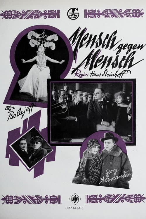 Poster for Mensch gegen Mensch