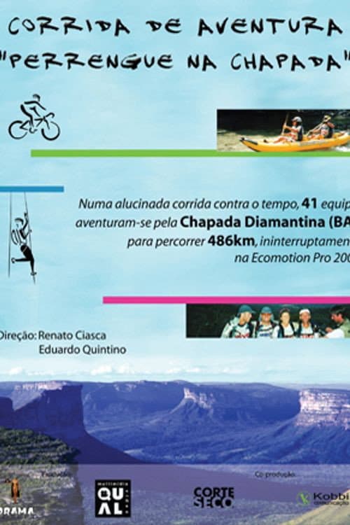 Poster for Adventure Race - "Perrengue na Chapada"
