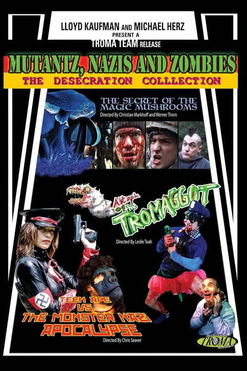 Poster for Mutantz, Nazis and Zombies