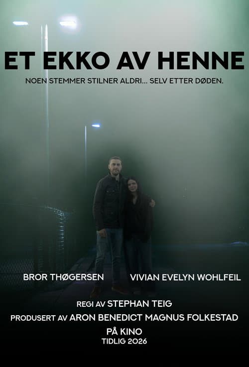 Poster for An echo of her voice