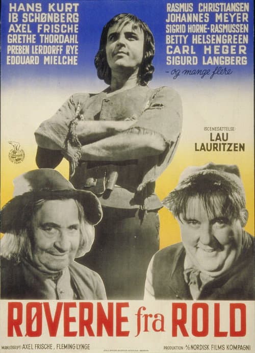 Poster for Røverne fra Rold