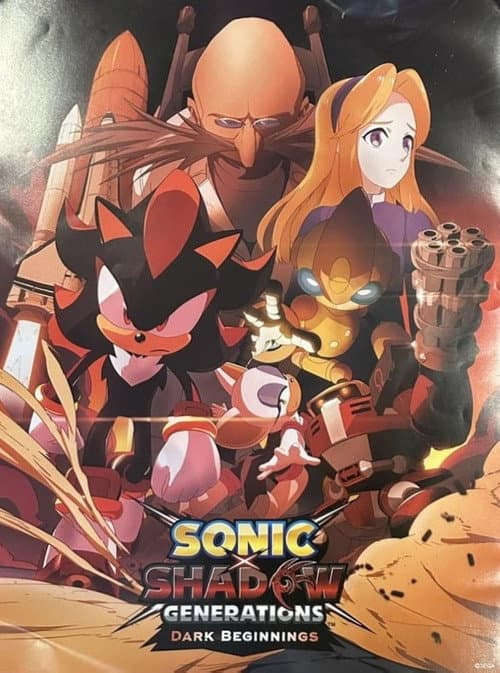 Poster for Sonic x Shadow Generations: Dark Beginnings - Shadow and Maria