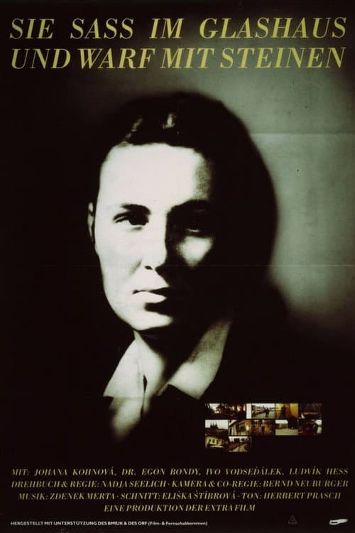 Poster for She Sat in a Glass House Throwing Stones