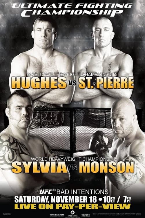 Poster for UFC 65: Bad Intentions