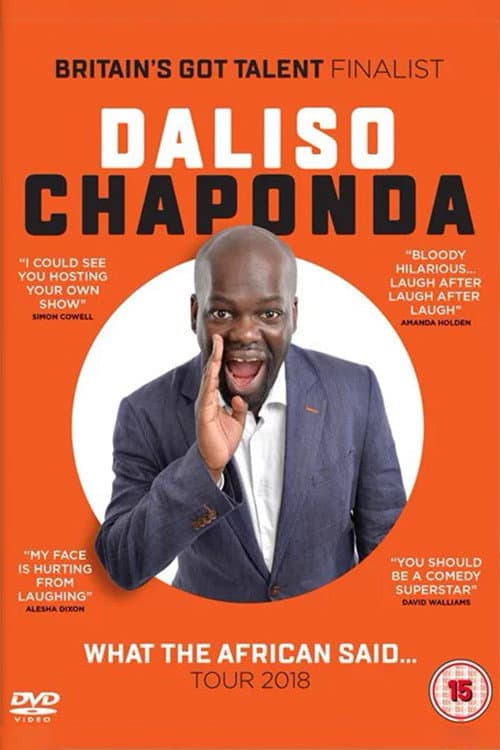 Poster for Daliso Chaponda: What The African Said...