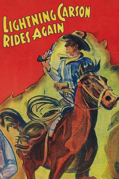 Poster for Lightning Carson Rides Again