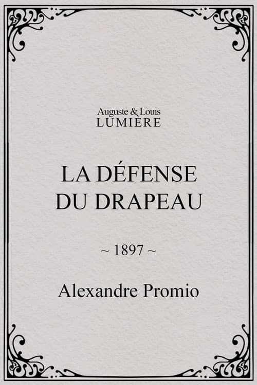Poster for La défense du drapeau