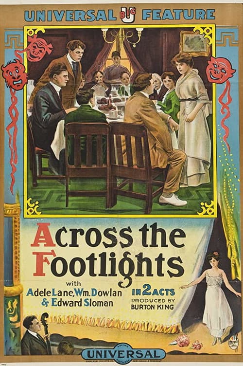 Poster for Across the Footlights
