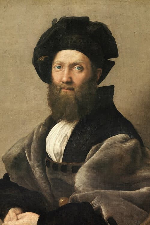 Poster for Rafaello Sanzio dit Raphaël « Portrait de l’ami en homme de cour, Portrait de Baldassare Castiglione »