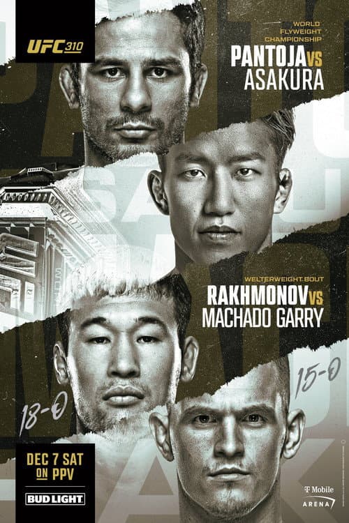 Poster for UFC 310: Pantoja vs. Asakura