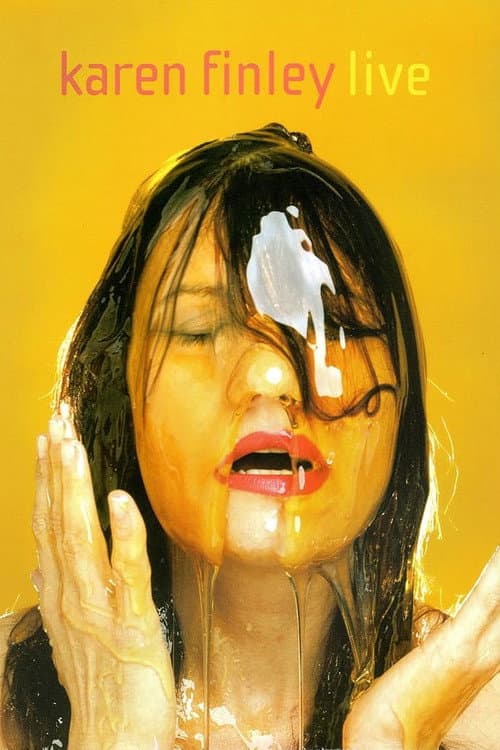 Poster for Karen Finley Live