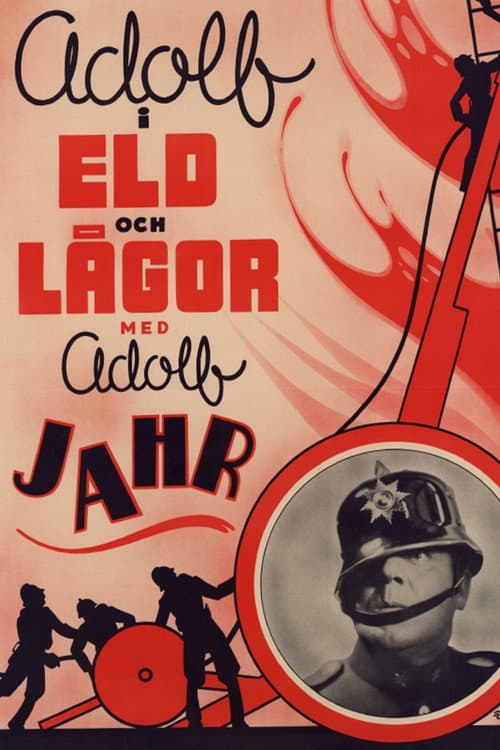 Poster for Adolf i eld och lågor