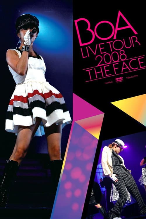 Poster for BoA LIVE TOUR 2008 -THE FACE-