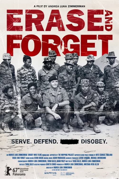 Poster for Erase and Forget