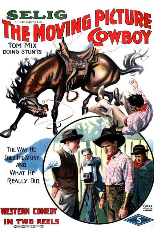 Poster for The Moving Picture Cowboy
